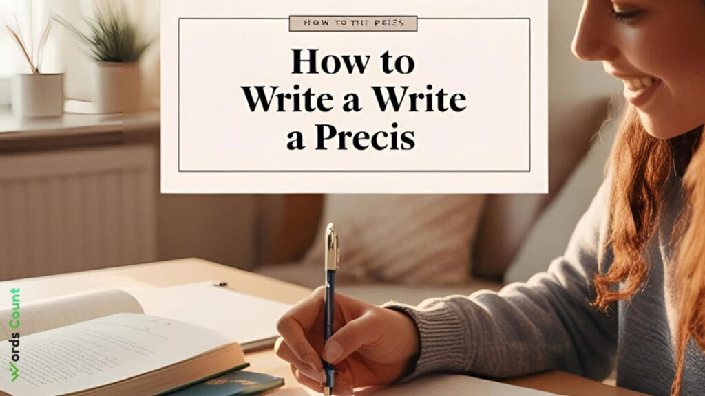 How to Write a Precis