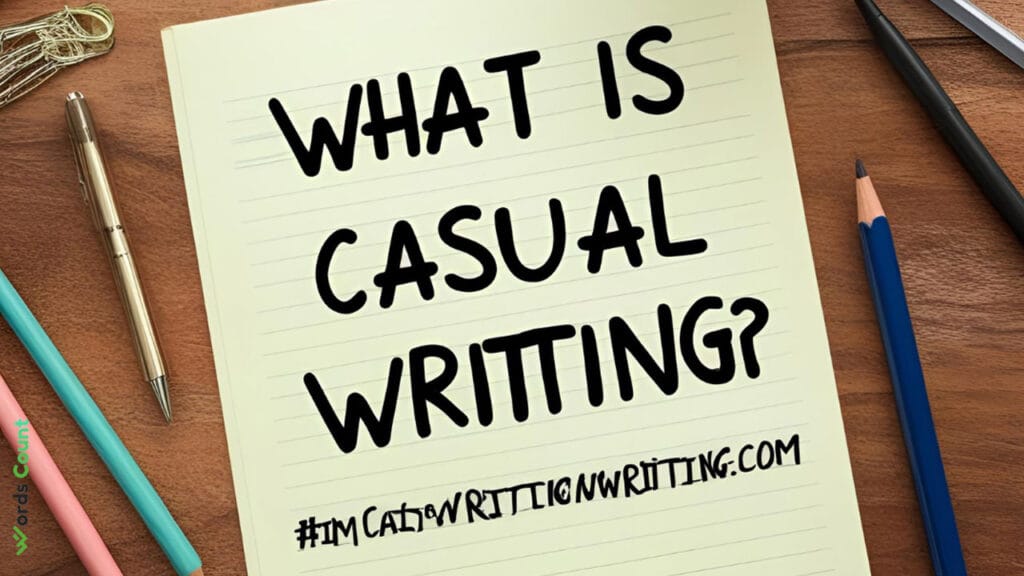 What is Casual Writing