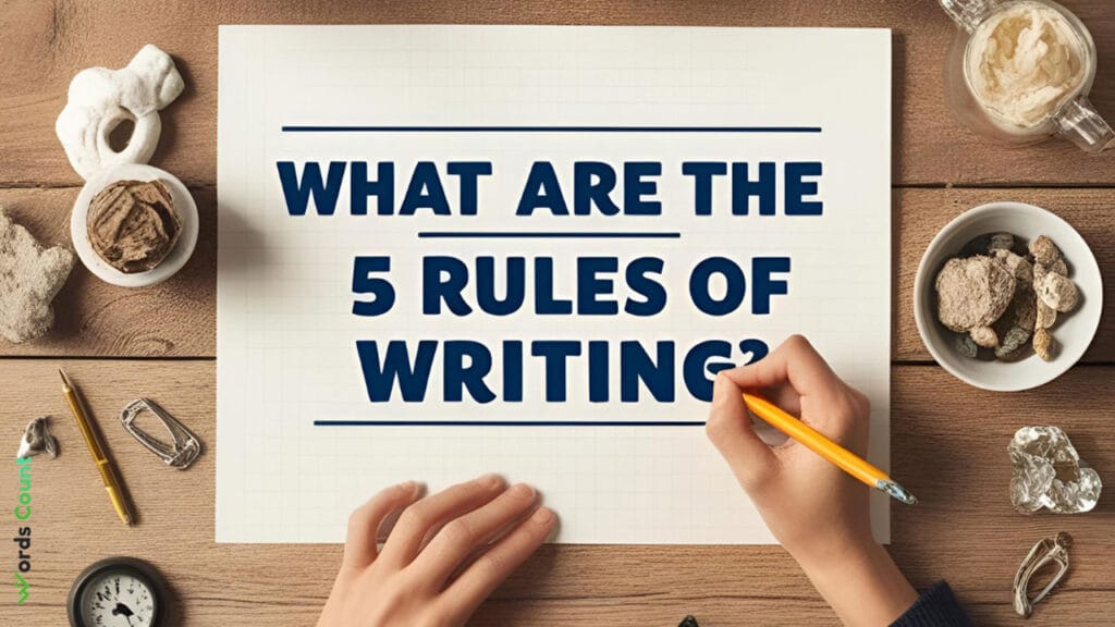 rules of writing