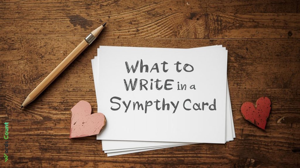 What to Write in a Sympathy Card